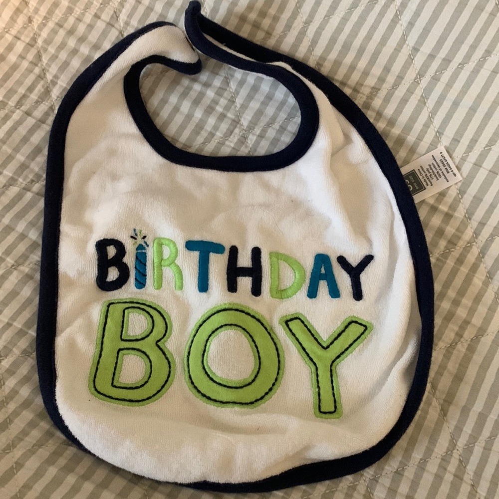Birthday Boy Bib